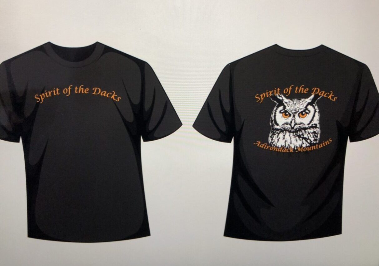 Black T-shirt with a fiery owl and 'Eyes of the Devil' text.